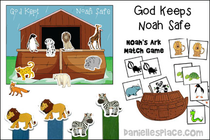 God Keeps Noah Safe Bible Lesson