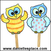 Owl puppets