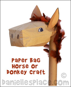 Paper Bag Horse Craft