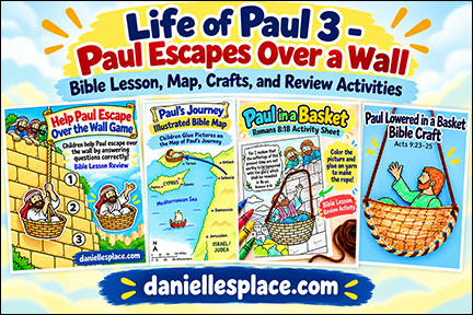 Life of Paul 3 - Paul Escapes Over a Wall