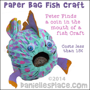 Paper Bag Fish Craft