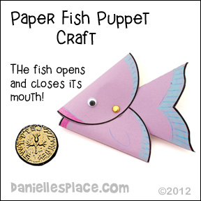 Fish With Opening Mouth Craft