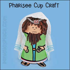 Pharisee with Forehead and Arm Phylacteries Craft