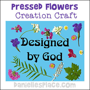 Designed by God Pressed Flower Craft