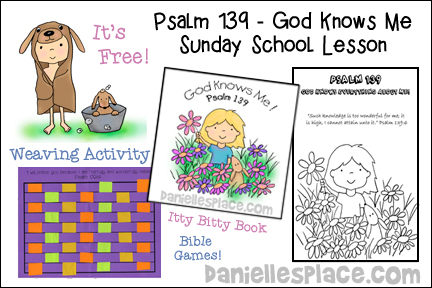 God Knows Me - Psalm 139 Sunday School Lesson