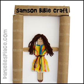 Samson Craft Stick Puppet