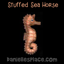 Stuffed Seahorse Pattern