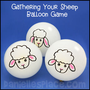 Sheep Balloon Game