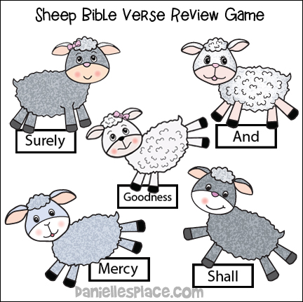Sheep Bible Verse Review Game