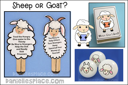 Sheep or Goat Bible Lesson