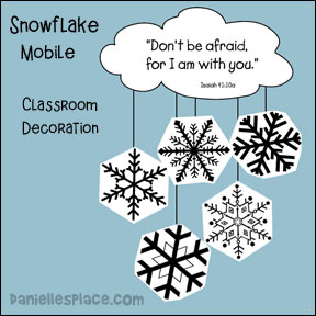 Snowflake Mobile Craft