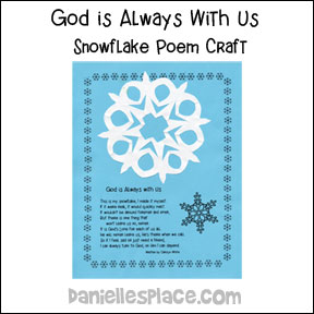 Snowflake Poem Craft