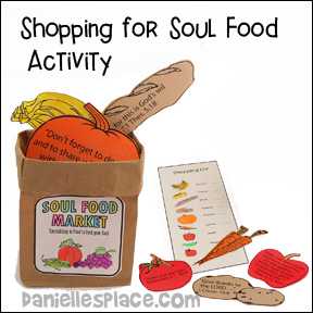 Grocery Bag and Go Shopping for "Soul Food"