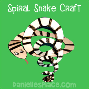 Spiral Snake Craft