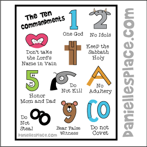 Ten Commandments Pictures
