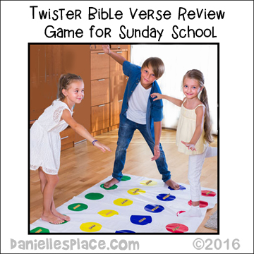 Twister Bible Verse Review Game