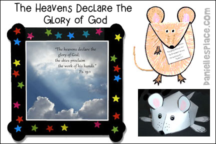 Vole - The Heavens Declare the Glory of God - ABC, I Believe Bible Lesson