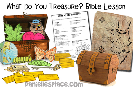 Finding Treasure Bible Lesson for Children