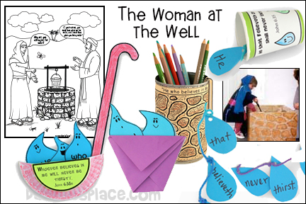 Woman at the Well Bible Lesson for Younger Children