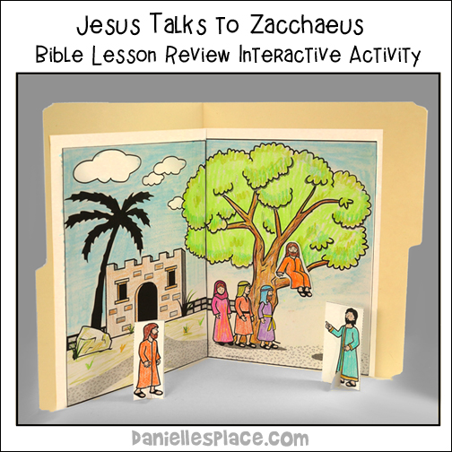 Zacchaeus Meets Jesus Interactive Scene