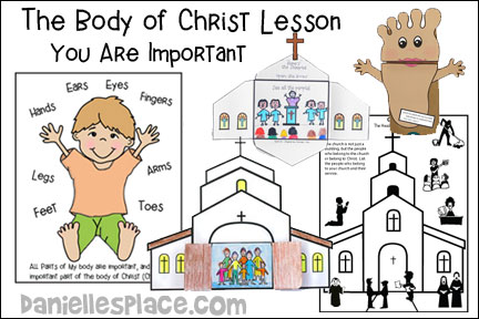 Body of Christ Bible Lesson for Children