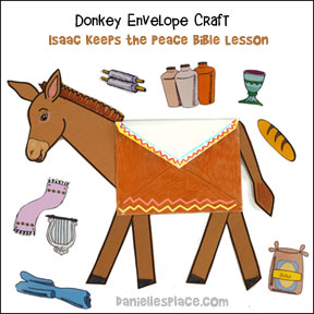 Donkey Envelope Craft