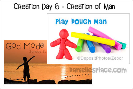 Creation of Man Bible Lesson for Sunday School and Children's Ministry Including Bible Crafts, Games and Bible Verse Review Activities, Bible Verse:
“Know ye that the LORD he is God: it is he that hath made us.” Psalm 100:3a, KJV, Scripture Reference: Genesis 1:27, Genesis 1:31, Ephesians 2:10 (NLT),  Make a Playdough Man activity, Musical Chairs Bible Verse Review Game, Play a Guessing Game,  Genesis 2:7 Bible Verse Review Activity Sheet, daniellesplace.com, danielleplace.com, daniellespace.com, daniellesplae.com, danielsplace.com, danielspace.com, danielplace.com