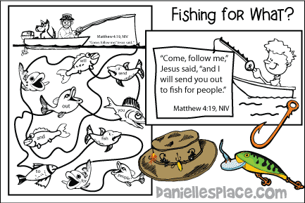 Fishing For What? Bible Lesson for Children