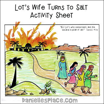 Lot's Wife Activity Sheet