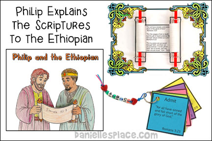 Philip Explains the Scriptures Bible Lesson for Children's Ministry
