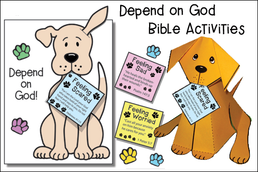 Depend on God Bible Activities