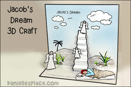 Jacob's Dream Bible Craft for Children