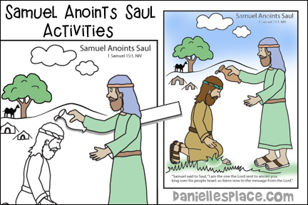 Samuel Anoints Saul Activities