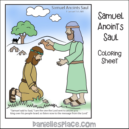 Samuel Anoints Saul Activity