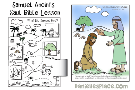Samuel Anoints Saul Bible Lesson