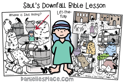 Saul's Downfall Bible Lesson for Children