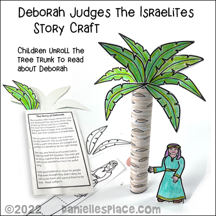Deborah Judges Israel Bible Story Craft