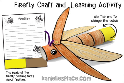 Firefly Craft and Learning Activity