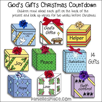 God's Gifts Christmas Countdown