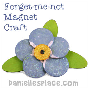 Forget-me-not Magnet