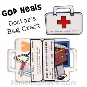 "God's Words are First Aid for Our Souls" First Aid Kit Craft