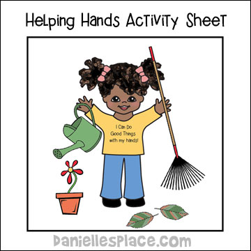 Helping Hands Activity Sheet