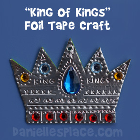 Foil Tape Crown Craft