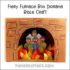 Fiery Furnace Box Diorama