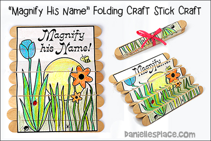 Folding Craft Stick Craft