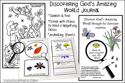 Discovering God's Amazing World Journal