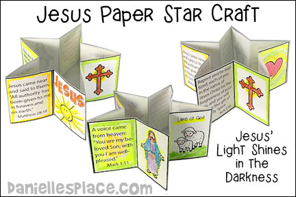 Jesus Paper Star Craft