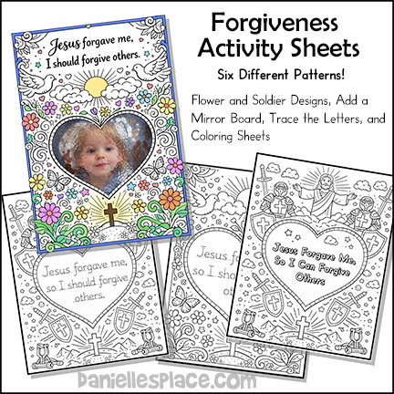 Forgiveness Activity Sheets