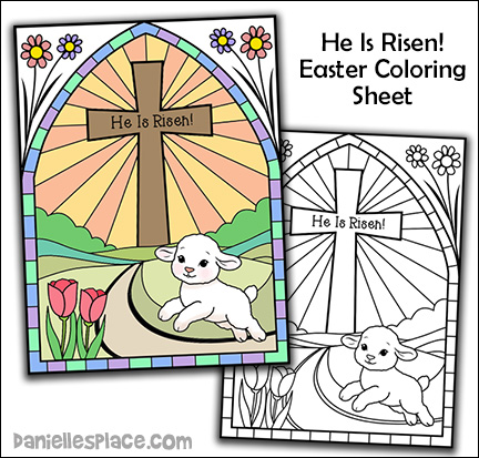 Easter Coloring sheet