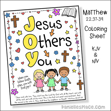 Joy Activity Sheet - Great Commission